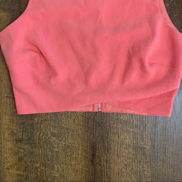 Lulus zip back crop top - Picture 3 of 8